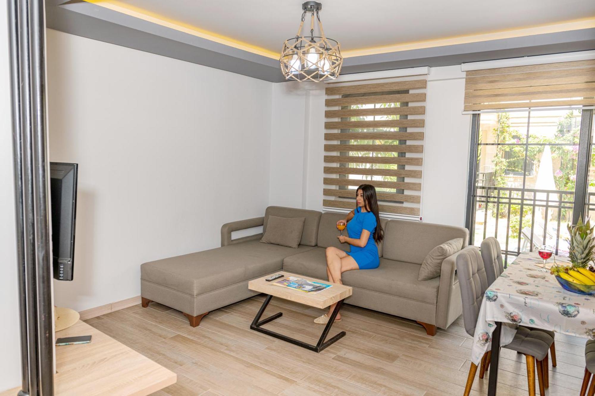 Yasam Park Apart Hotel - Fethiye Calis Beach Phòng bức ảnh